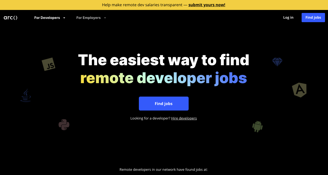 Arc.dev-Remote-developer